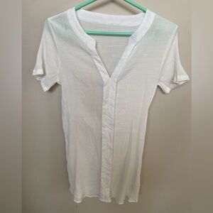 Cupshe white coverup or could be a top. Size is small
